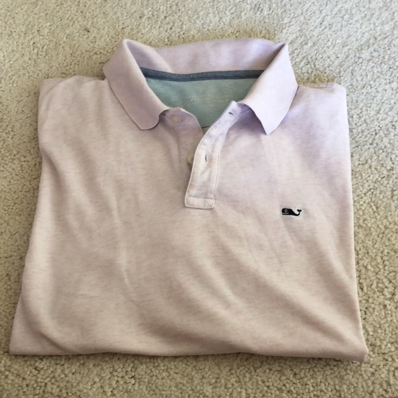 Vineyard Vines Edgartown Polo, Lilac Men’s medium - Picture 15 of 16